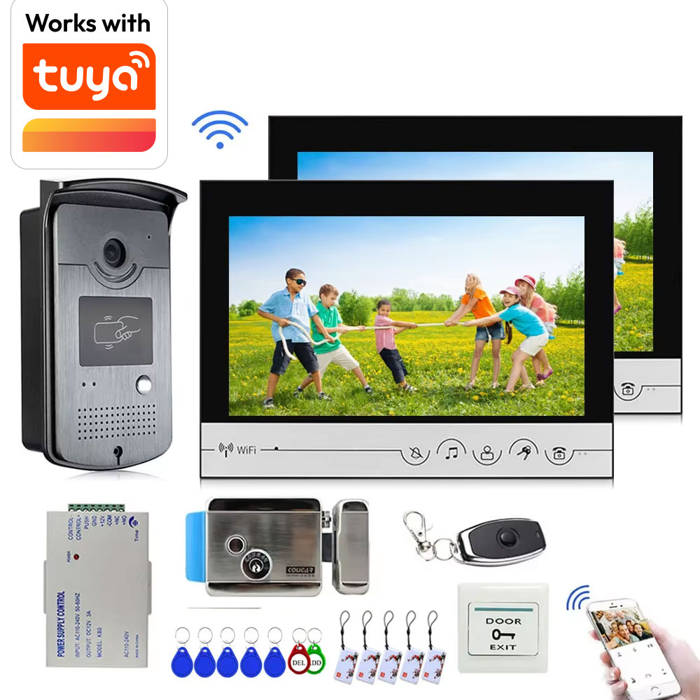 Smart Doorbell Wired - نظام التحكم في الوصول الداخلي اللاسلكي