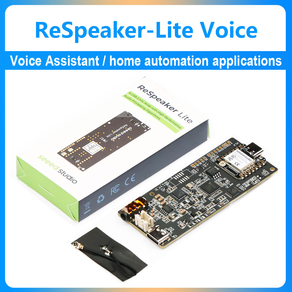 Home Automation With Arduino - مجموعة مساعد الصوت الذكية ReSpeaker Lite