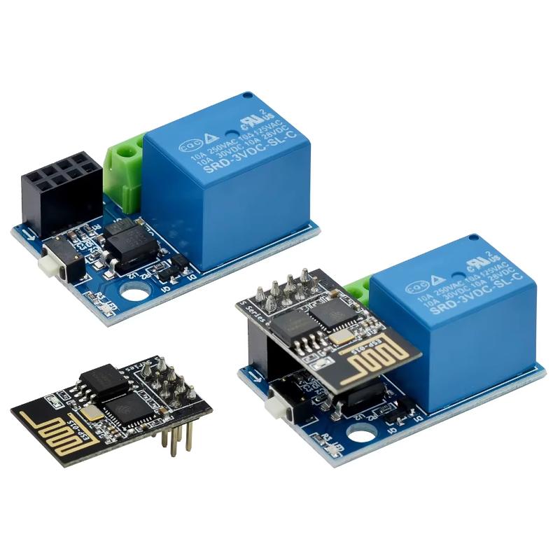 Home Automation Diy Projects - وحدة ترحيل واي فاي ESP8266 ESP‑01S