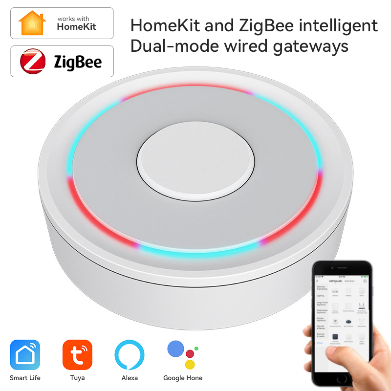 Smart Home Automation Diy - Tuya ZigBee Smart Gateway Homekit السلكية