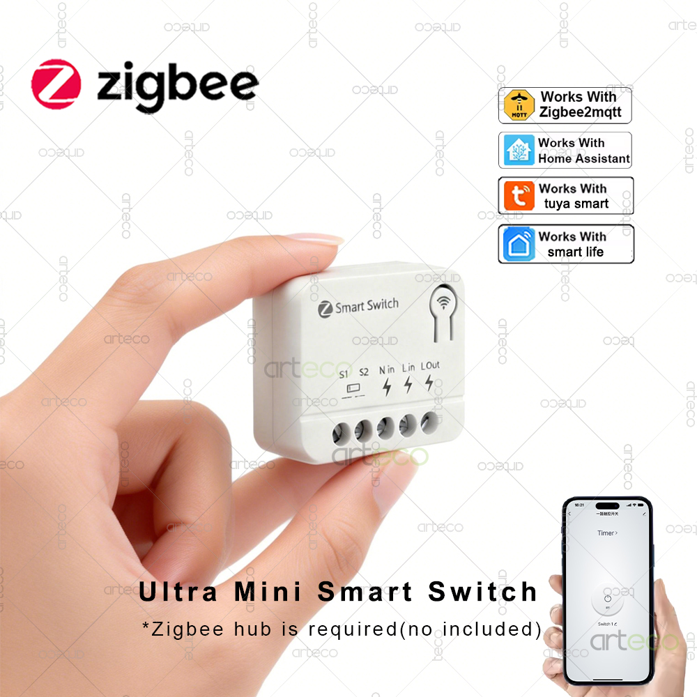 Home Automation Diy - وحدة تحكم ذكية صغيرة بتقنية Zigbee