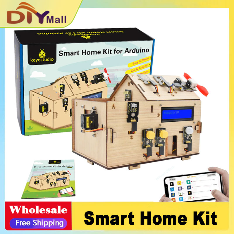 Keyestudio Smart IoT Home Kit  - مراجعة Home Automation Diy Projects وسعره