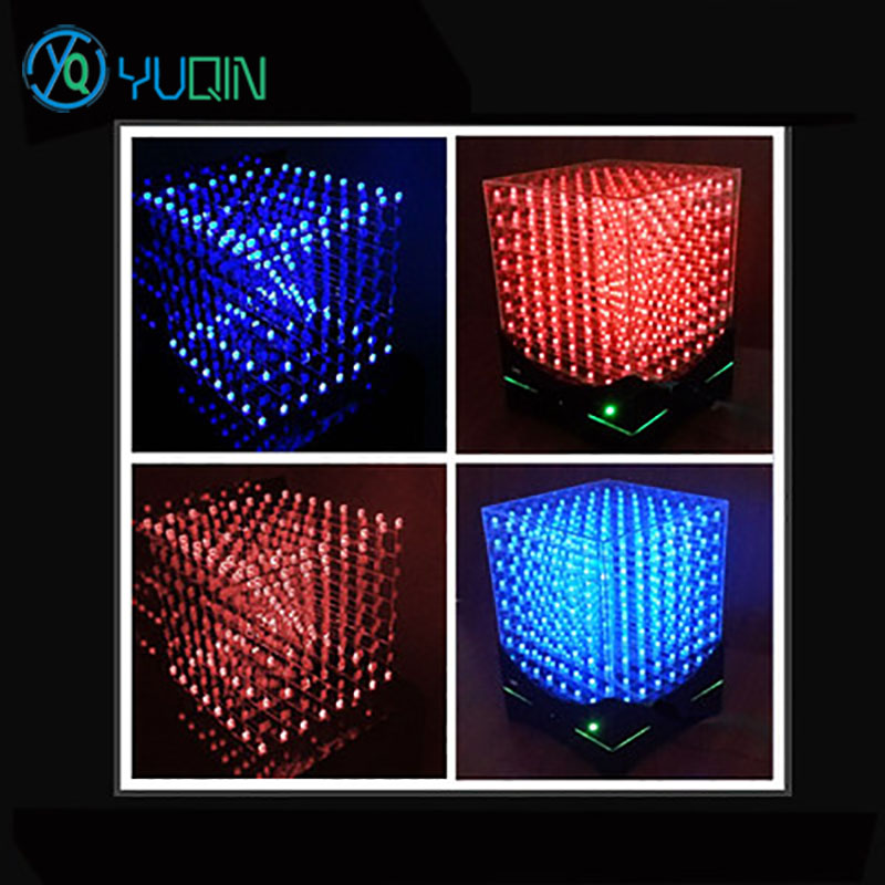 لتقوم بها بنفسك 3D8 LED مكعب ع - مراجعة Rgb Led Matrix 8X8 وسعره