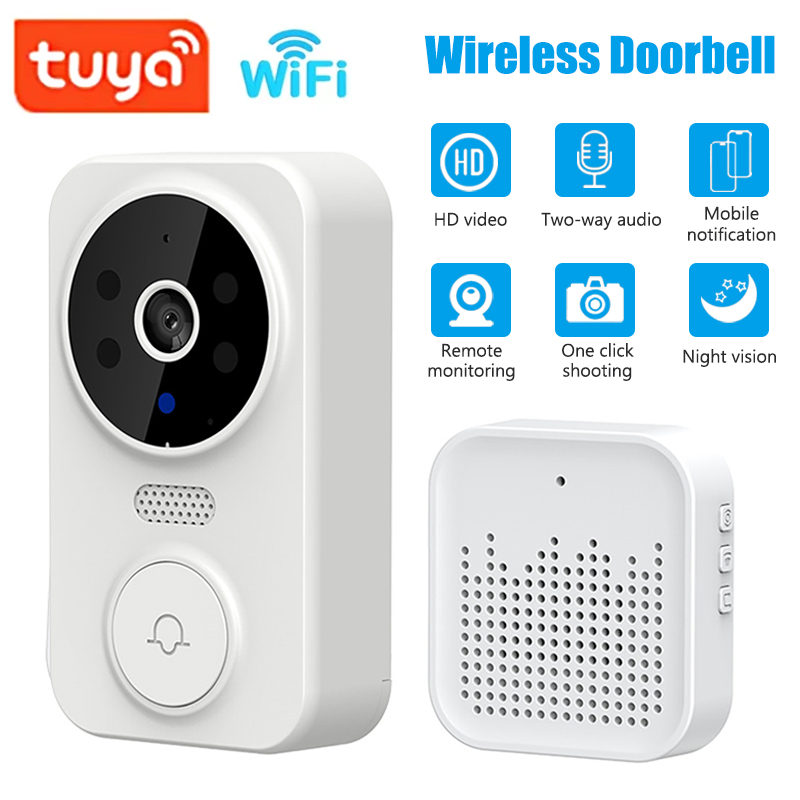 واي فاي الذكية جرس باب يتضمن ش - مراجعة Smart Doorbell Wired وسعره