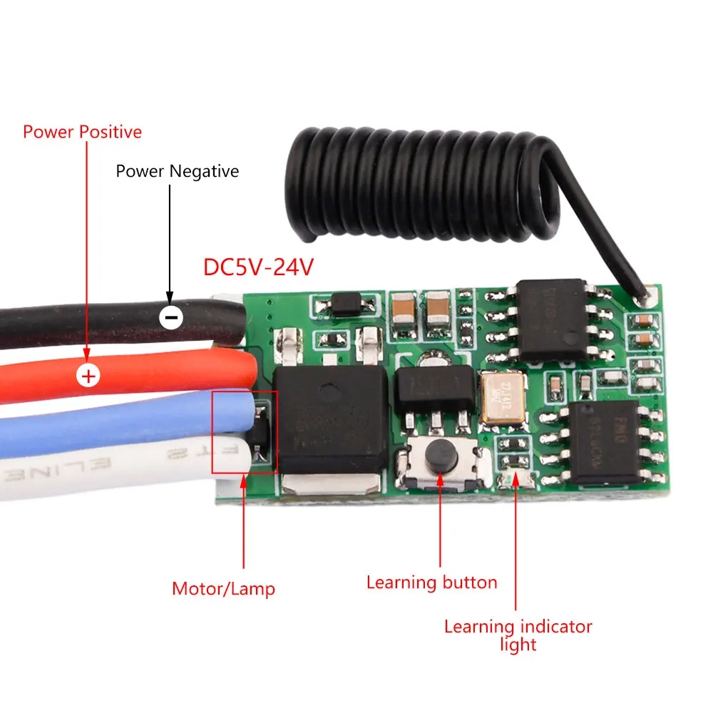 وحدة استقبال لاسلكية صغيرة للت - مراجعة 433Mhz Receiver Module وسعره
