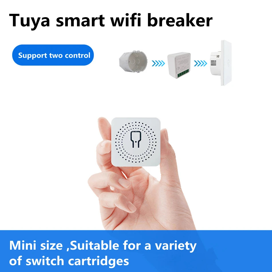 2 طريقة التحكم Tuya Mini 16A W - مراجعة Home Automation Diy وسعره