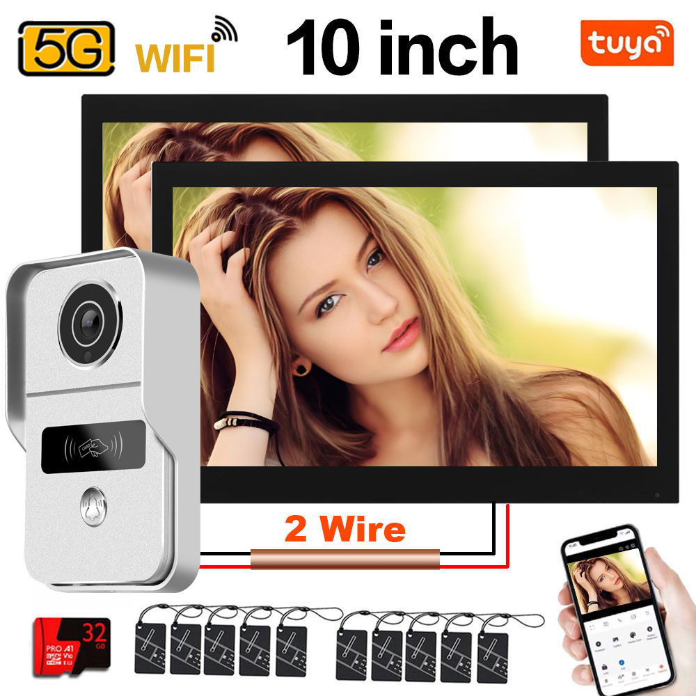 شاشة لمس تويا 1080P 5G واي فاي - مراجعة Smart Doorbell Wired وسعره