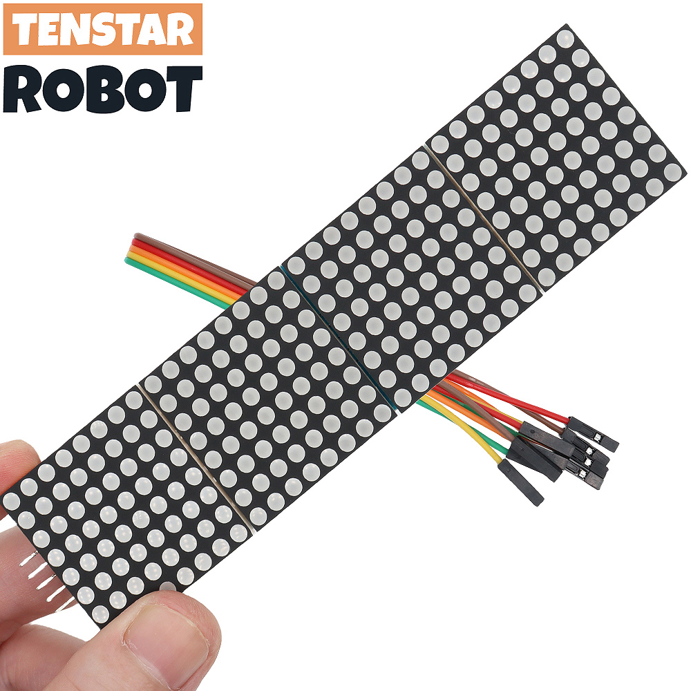وحدة تحكم دقيقة MAX7219 Dot Ma - مراجعة Rgb Led Matrix 8X8 وسعره