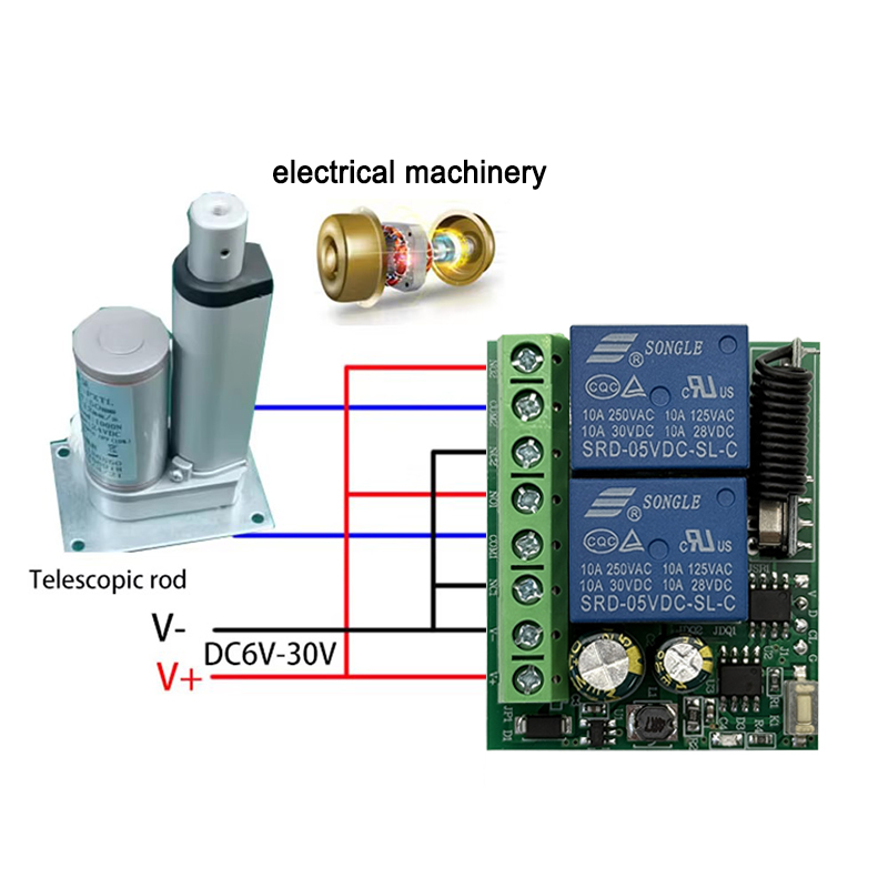DC 12V 24V AC 220V RF433 2CH و - مراجعة 433Mhz Receiver Module وسعره