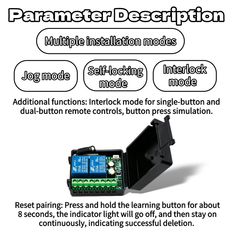 وحدة ريلاي لاسلكية بتردد 433.9 - مراجعة 433Mhz Receiver Module وسعره