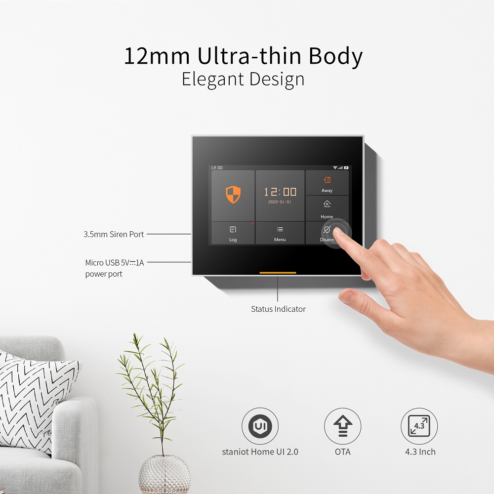 نظام إنذار أمان منزلي ذكي لاسل - مراجعة Smart Home Automation Diy وسعره