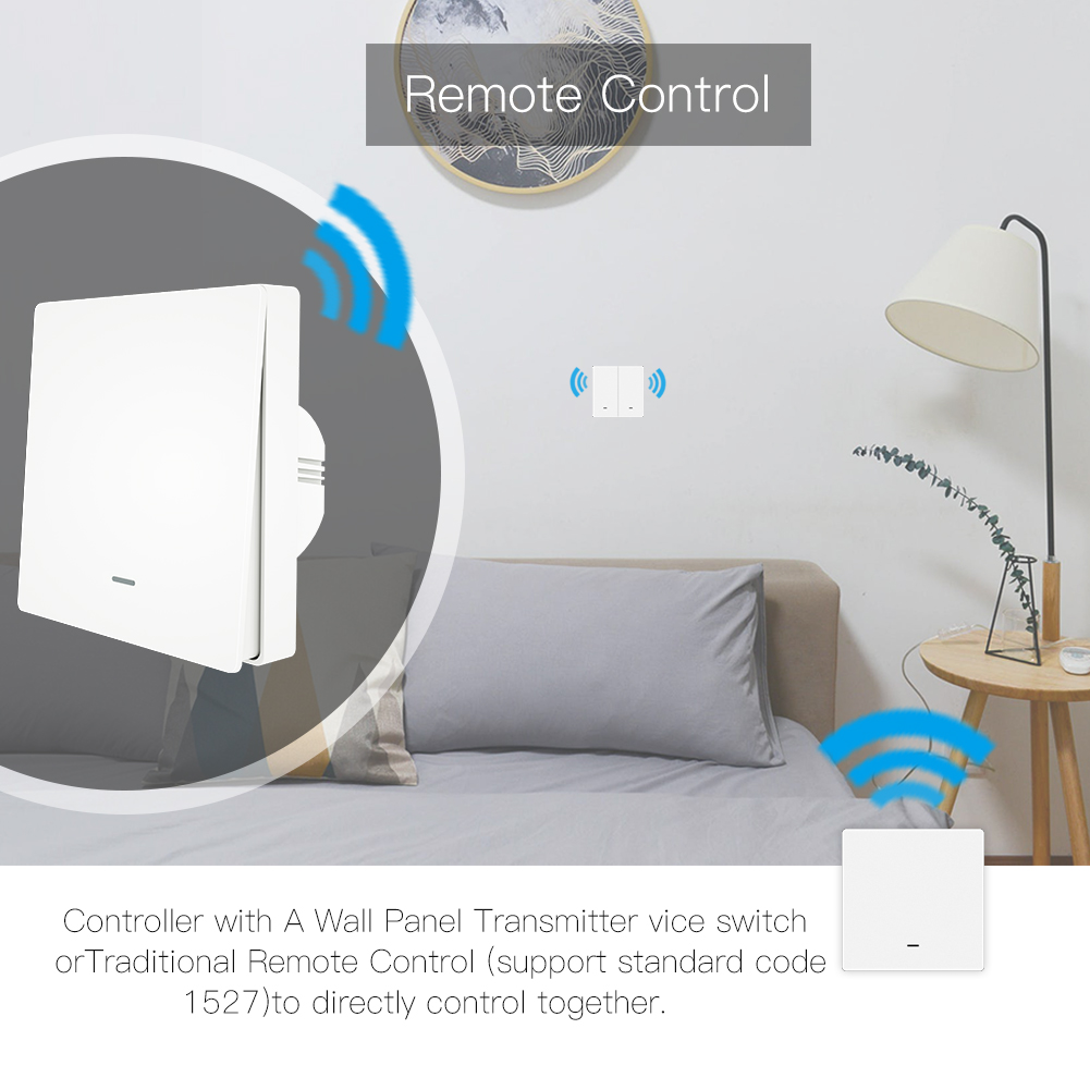 مفتاح زر ضغط ذكي من MOES يعمل  - مراجعة Home Automation Diy وسعره