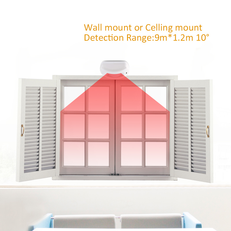 مستشعر حركة ستارة سلكي داخلي ا - مراجعة Motion Sensor Pir Wired وسعره
